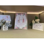Floral Bunny Name/Letter
