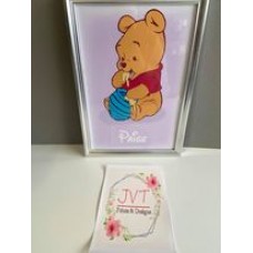 Baby Winnie The Pooh Name - Print