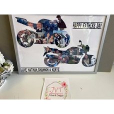 Motorbike Photo Collage